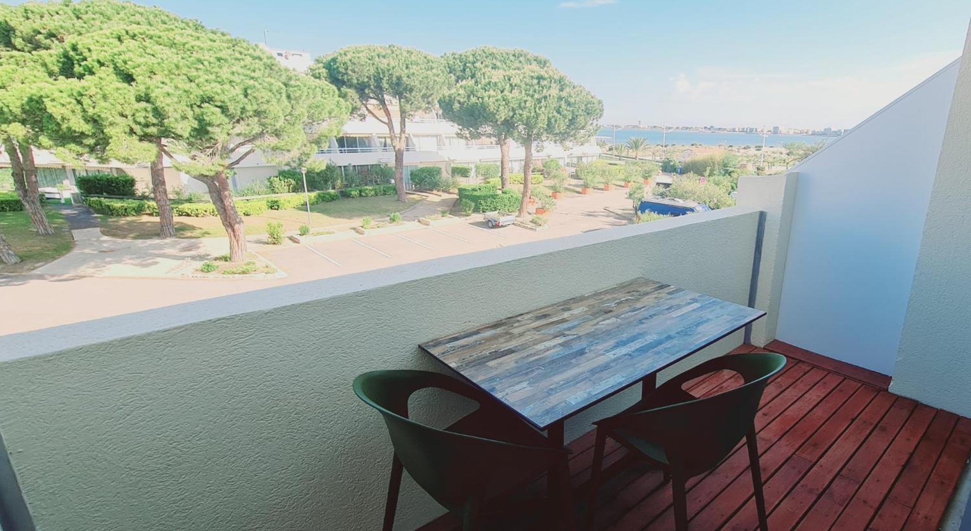 Studio Climatise 1 A 4 Personnes Vue Mer Le Grau-du-Roi Eksteriør billede